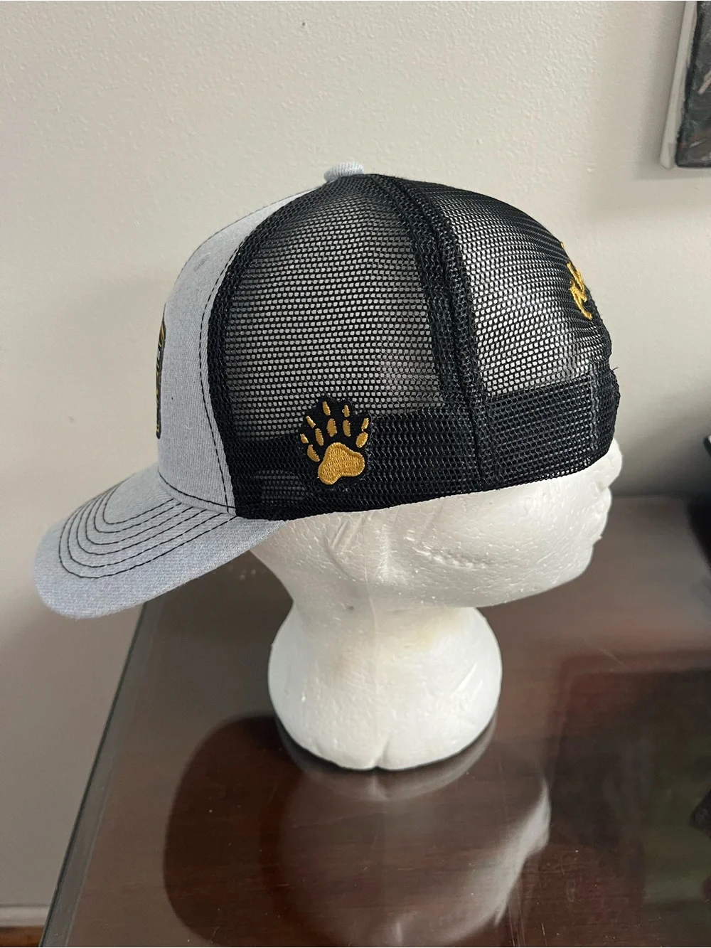Alaska Trucker Hat - Gray and Black